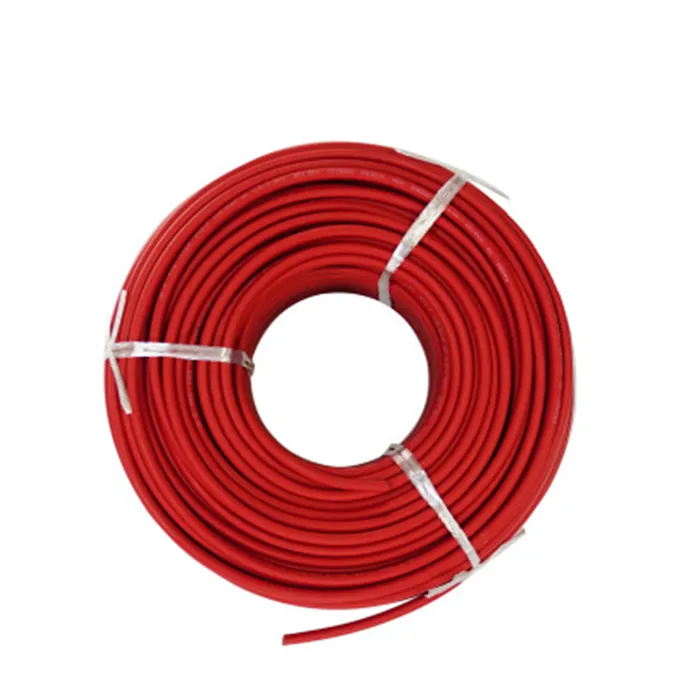 Customization Solar DC Cable 6mm2 Of Red Black