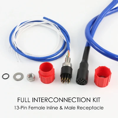 Connecteur Ethernet sous-marin à 13 broches